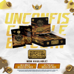Bitcoin Trading Cards: Unconfiscatable 2023 (RARISSIME)